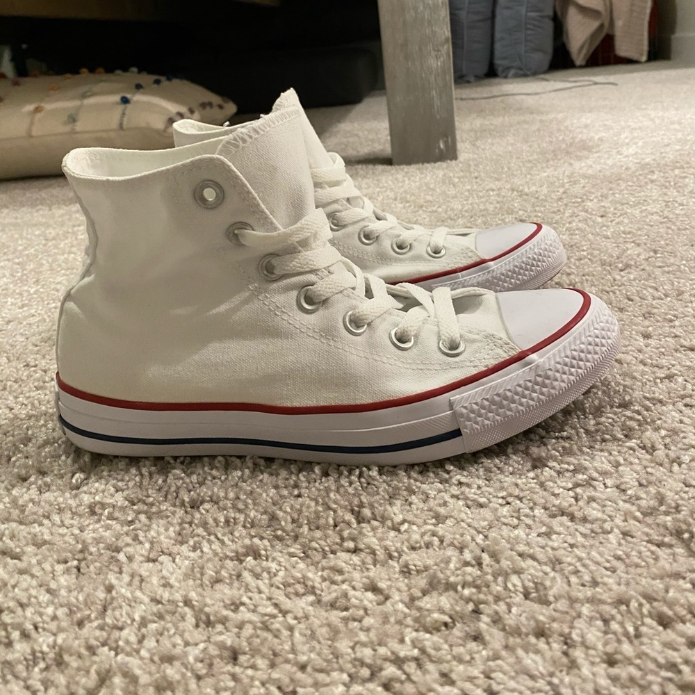 White high top women’s converse